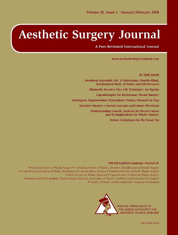 Go to journal home page - Aesthetic Surgery Journal